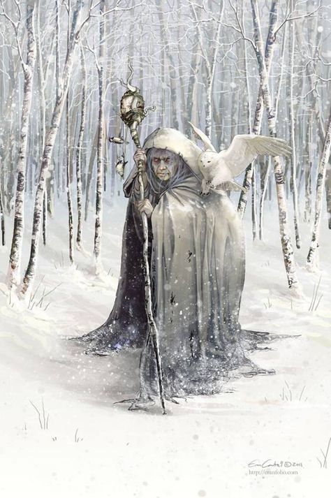 Cailleach Bheara is the Celtic Hag Goddess and mother of the deity Morrigan/Morrigu, Celtic Myth, Baba Jaga, Creature Fantasy, Celtic Mythology, 다크 판타지, Baba Yaga, Arte Fantasy, Samhain, Gods And Goddesses