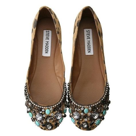 Steve Madden Embellished Flats Steve Madden Flats, Chic Chic, Embellished Flats, Beaded Flats, Roger Vivier, Vans Sneakers, Crazy Shoes, Shoe Obsession, Shoe Lover