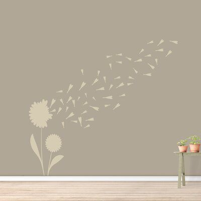 Dandelion Wall Decal, Name Wall Decals, Dream Wall, Room Color, Room Redo, Hand Painting Art, Vinyl Designs, Vinyl Wall Decals, One Bedroom