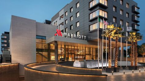 Marriott Bonvoy’s latest promo will rocket you up the status ladder - Executive Traveller Marriott Bonvoy, Marriott Hotel, African Travel, National Stadium, Marriott Hotels, Lagos Nigeria, Hotel Stay, Free Hotel, Outdoor Swimming