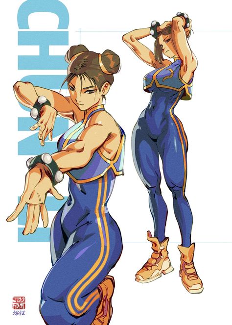 Female Action Poses, Street Fighter 5, Yoruichi Shihouin, Street Fighter Alpha, Chun Li Street Fighter, Street Fighter Characters, Fighter Girl, Capcom Art, Street Fighter Art