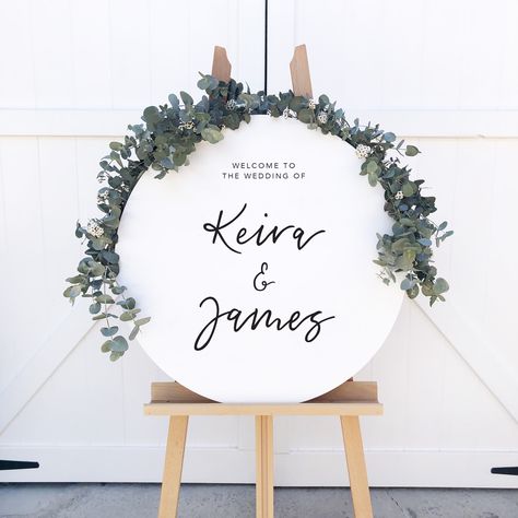 Wild Wonder, Acrylic Signage, Wooden Wedding Signs, Dusty Rose Wedding, Hand Painted Wedding, Wedding Hashtag, Wedding Congratulations, White Circle, Flowers Bouquet Gift