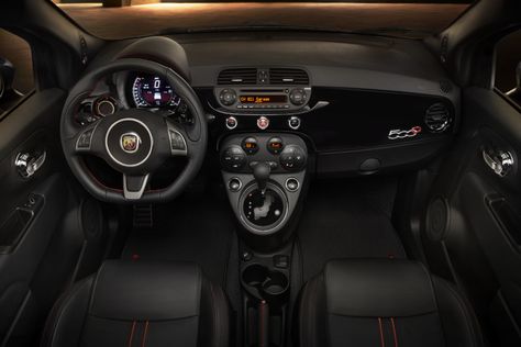 Fiat 500 Automatic, Fiat 500 Interior, Jeep Wrangler Interior, Fiat 500 Abarth, New Fiat, 500 Abarth, Fiat Cars, Fiat Abarth, Fiat Panda