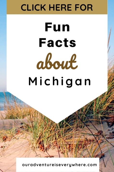 Michigan Facts, Michigan Travel Destinations, Geography Trivia, Michigan State Parks, Michigan History, Michigan Road Trip, Michigan Summer, Michigan Vacations, Mackinac Bridge