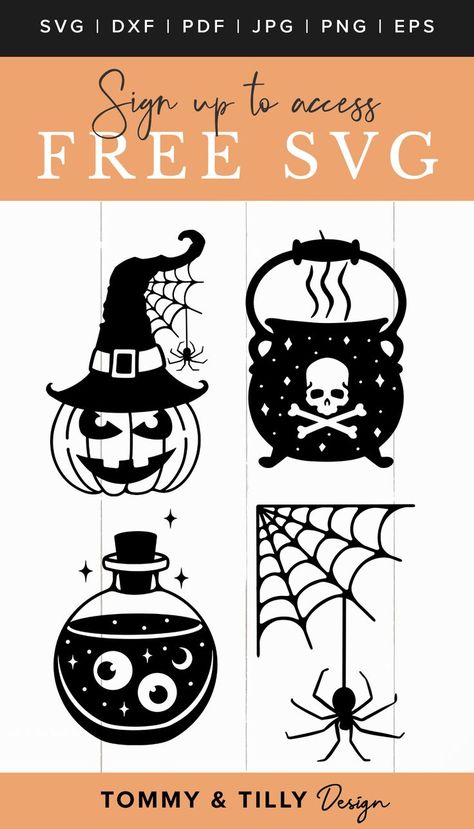 It’s time to start Halloween crafting! Yay! Download this FREE mini Halloween SVG bundle and make some spook-tacular Cricut crafts today. Free Halloween Svg, Buffet Halloween, Décoration Table Halloween, Vinyle Cricut, Table Halloween, Cricut Svg Files Free, Cricut Stencils, Projets Cricut, Cricut Halloween