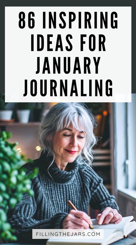 Looking to elevate your journaling practice? January is a great month for introspection, goal-setting, and creative journaling. Our list of 86 January journaling prompts and themes is designed to inspire you and deepen your writing journey. These journal ideas are more than just prompts; they are opportunities for self-discovery, creativity, and personal growth. When you need journal inspiration, these prompts offer a rich blend of topics to explore. Happy New Year! January Journaling, Writing Routine, Creative Journaling, Journaling Prompts, Journaling Ideas, Bullet Journals, Journal Prompts, Goal Setting, Journal Inspiration