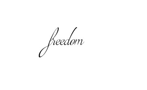 Freedom Tattoo, Freedom Tattoos, Flower Tattoo Meanings, Soul Tattoo, Free Tattoo, Snake Tattoo, Word Tattoos, Minimal Tattoo, Tattoo Fonts