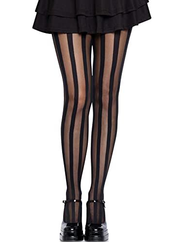 Seluar Ketat, Striped Stockings, Striped Tights, Lace Tights, Leg Avenue, Black Pantyhose, Black Stockings, Vertical Stripes, Black Tights