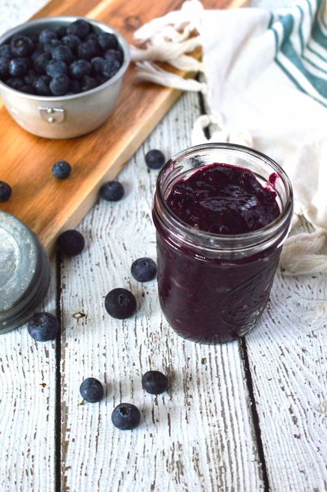 3 Ingredient Blueberry Chia Jam Paleo Jam, Blueberry Chia Jam, Easy Jam Recipe, Chia Jam Recipe, Natural Nurturer, Blueberry Jam Recipe, Easy Jam, Jam Recipes Homemade, Chia Jam