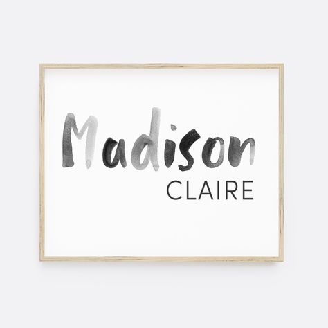 Baby Name Wall Art Shiplap, Luke Baby Name Wall Art, Noah Baby Name Wall Art, Noah Name Sign, Rainbow Name Wall Art, Red Tiles, Name Wall Art, Playroom Design, Kid's Bedroom