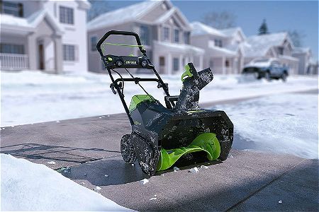 Best Cordless Electric Snow Blower | OutsideModern Electric Snow Shovel, Electric Snow Blower, Snow Blowers, Snow Removal, Snow Blower, Snow Shovel, Lawn And Garden, Shovel, Go Outside