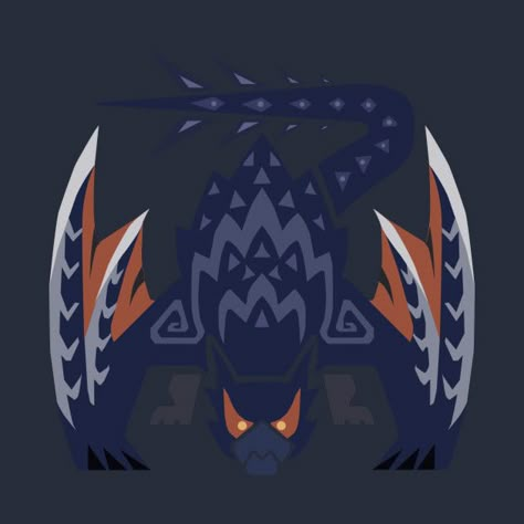 Monster Hunter Nargacuga, Hunter Stickers, Monster Hunter Memes, Monster Hunter Stories, Hunter Logo, Godzilla Comics, Monster Hunter Series, Monster Hunter Art, Blake Belladonna