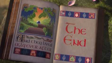 Shrek ending Shrek Book, Shrek Aesthetic, Swamp Party, Unicorn Book, Meme Comic, Comic Fanart, Show Choir, Barbie Love, My Fav Movies