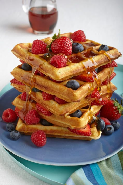 Makanan Diet, Pancake Mix, Sweet Snacks Recipes, Waffle Recipes, Free Breakfast, Gluten Free Baking, Food Obsession, Cafe Food, Yummy Food Dessert