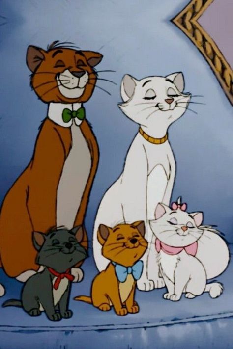 Foto Muro Collage, Cartoon Cats, The Aristocats, Images Disney, Movies Disney, Film Anime, Disney Animals, Disney Favorites, The Cartoon