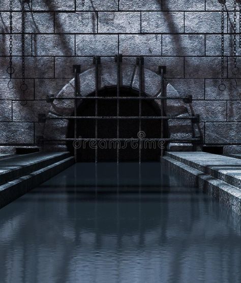 Sewers Fantasy Art, Sewer Photoshoot, Sewer Concept Art, Sludge Monster, Sewer Tunnel, Mordheim Board, Sewer Grate, Tmnt Au, Tree House Kids