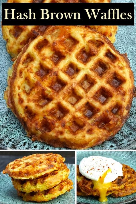 Hash Brown Waffles Staffordshire Oatcakes Recipe, Irish Potato Farls, Potato Farls, Hash Brown Waffles, Hashbrown Waffles, Oat Cake Recipes, Scotch Pancakes, Drop Scones, Irish Potato