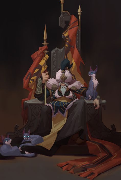 ArtStation - Ghost on the Throne 座上之魂 Person Sitting On Throne Reference, Throne Illustration, King's Throne, Sitting On A Throne Reference, Sitting On Throne, Character Sitting On Throne, Demon Sitting On A Throne, Female Sitting On Throne, Design Challenges