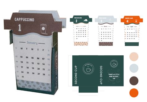 Customized Calendar Ideas, Coffee Rebranding, Calendar Design Ideas Creative, Circuit Hacks, Vip Card Design, Desk Calendar Design, 달력 디자인, Note Pad Design, Vip Card