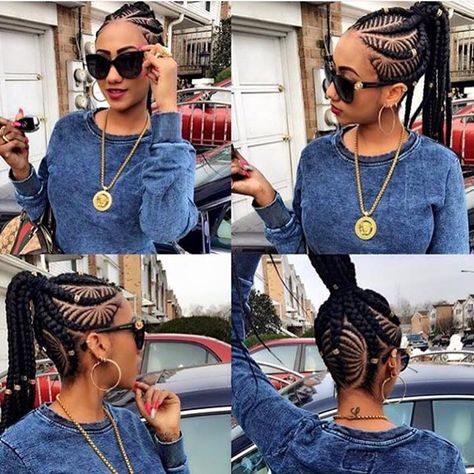 ALL HAIR MAKEOVER: More complex Ghana weaving styles Fish Bone Braid, Ghana Weaving Styles, Bouffant Hair, Asymmetrical Hairstyles, Hair Afro, Afro Puff, Popular Haircuts, Funky Hairstyles, Hairstyle Gallery