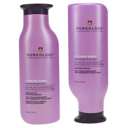 Pureology Hydrate, Walmart Beauty Products, Cleansing Routine, Color Treated Hair, Color Care, Beauty Sale, Treated Hair, Shampoo Conditioner, Hair Care Shampoo