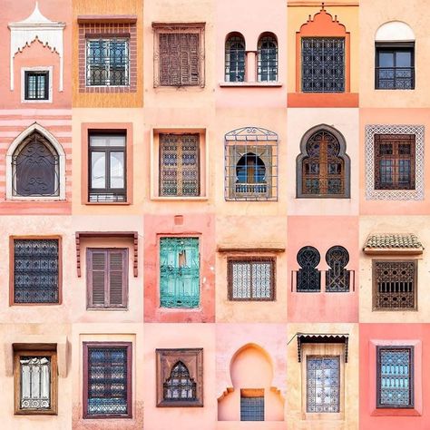 Colourful Architecture Moroccan Window, Beautiful Library, Marrakesh Morocco, Beautiful Windows, Brasov, House Windows, Photography Projects, Traditional Decor, Dark Backgrounds