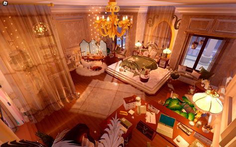 Rocitizens House Ideas, Royal High Apartment, Royal High Room Ideas, Royale High Dorm Bed Ideas, Royale High Bedroom Ideas, Royale High Summer Dorm Ideas, Royal High Dorm Room, Rh Room Ideas, Rh Dorm Ideas Campus 3