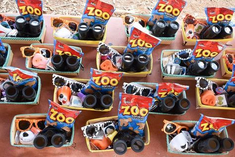 Phoenix Zoo Birthday Party | Zoo Party | Young Wild & Three | Safari Party Goody Bags Third Birthday Boys, Zoo Birthday Party, Wild Birthday Party, Jungle Theme Birthday, Jungle Birthday Party, Zoo Birthday, Zoo Party, Birthday Goodie Bags, Safari Birthday Party