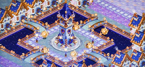 Cookie Run Kingdom Layout, Kingdom City, Bored Jar, City Decor, Map Projects, Cookie Run Kingdom, City Layout, Cookie House, Universal Language