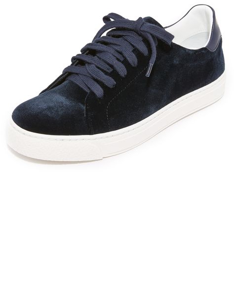 Anya Hindmarch Tennis Shoe Wink Sneakers Winking Emoji, Espadrille Sneakers, Sneakers Athletic, Anya Hindmarch, Navy Leather, Tennis Shoes, Latest Design, Chambray, Accessories Design