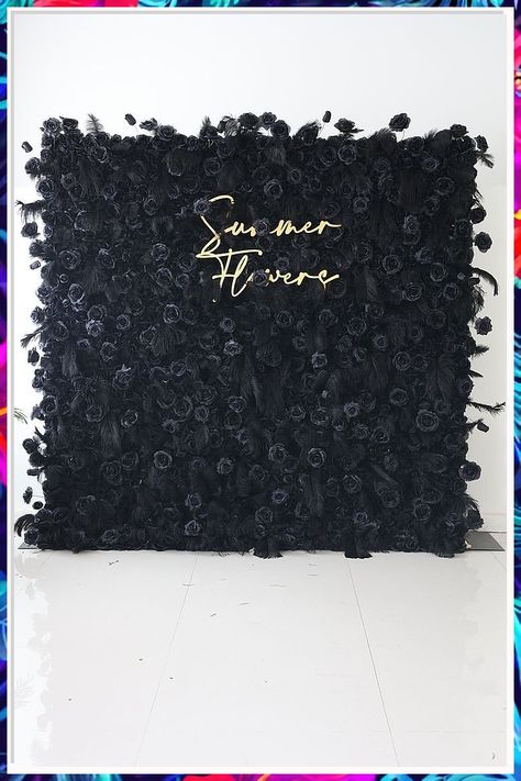 Looking for the perfect black wedding backdrop ideas to make your special day unforgettable? Check out these 8 stunning options that will add elegance and sophistication to your wedding decor. Whether you prefer a modern geometric design or a classic floral arrangement, these black backdrops will surely make a statement on your big day. Find the perfect backdrop to complement your wedding theme and create a beautiful atmosphere for your ceremony or reception. Black Backdrop Wedding, Black Wedding Backdrop, Wedding Backdrop Ideas, Backdrop Wedding, Black Backdrop, Backdrop Ideas, Black Backdrops, Womens Wedding Bands, Black Wedding