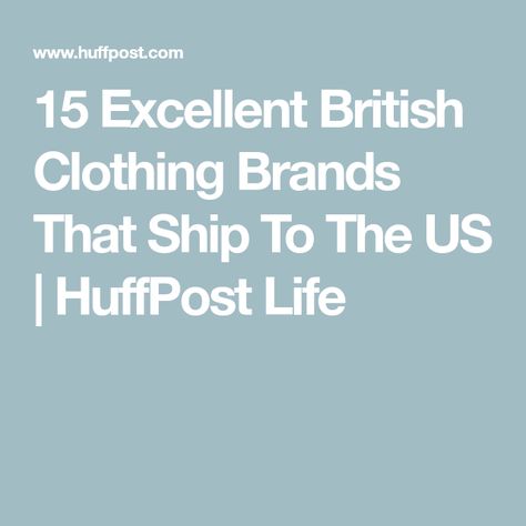 15 Excellent British Clothing Brands That Ship To The US | HuffPost Life British Clothing Brands, Taller Clothes, Head Turning Dress, British Clothing, Lipsy London, London Look, Young Women Fashion, Fast Fashion Brands, British Outfits