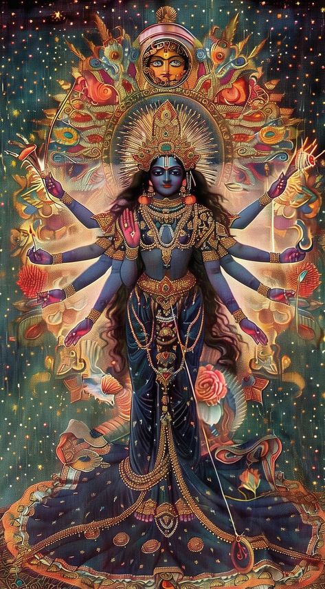 @talonabraxas no Tumblr Hindu Mythology Aesthetic, Kali Ma Goddess, Kali Ma Wallpaper, Shakti Wallpaper, Kali Ma Art, Kali Wallpaper, Kali Hindu Goddess, Maa Kali Images, Goddess Of The Underworld