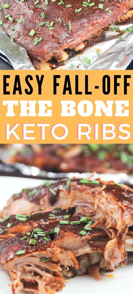 A healtheir version of ribs. These fall-off the bone keto ribs are SO good, you won't even know they're better for you! Give 'em a try, you won't regret it! Pork Ribs In Oven, Keto Ribs, Ribs Marinade Recipe, Rib Dry Rub, Back Ribs In Oven, Oven Pork Ribs, Baked Ribs Recipe, Pork Spare Ribs Recipe, Rib Rub Recipe