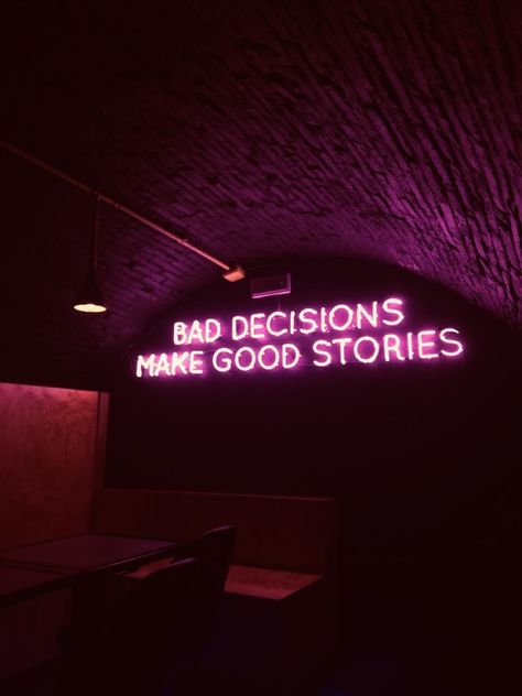 Basement Neon Sign, Neon Sign Room Aesthetic, Neon Quotes Aesthetic, Emily Core Aesthetic, Neon Signs Wallpaper, Madeleine Core, Nikki Core, Aesthetic Facebook Cover, Emily Core