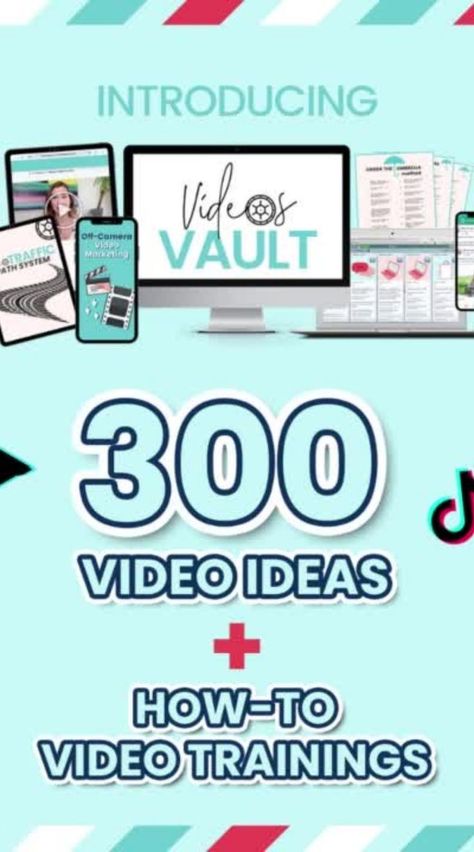 300 video ideas and how-to training videos Filming Content, Tik Tok Ideas, Tiktok Video Ideas, Coaching Services, Tiktok Ads, Business Check, Instagram Marketing Tips, Social Media Marketing Business, Short Form