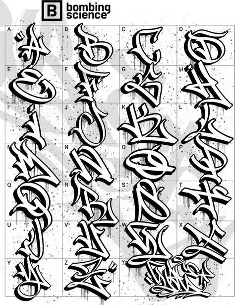 Bold Graffiti Font, Graffiti Lettering Wildstyle, P Letter Design Style, Stylish Alphabets Letters Type Design, Wildstyle Alphabet, Calligraffiti Alphabet, Airbrush Font, Cool Letters To Draw, Graffiti Bubble Letters Alphabet