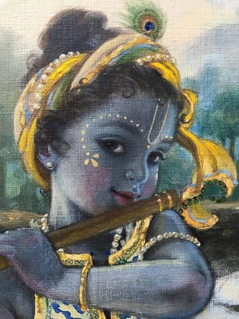 Krishna Book, Little Krishna, Radha Painting, Baby Krishna, Vedic Art, Krishna Ji, Krishna Radha Painting, Sri Krishna, Radha Krishna Art