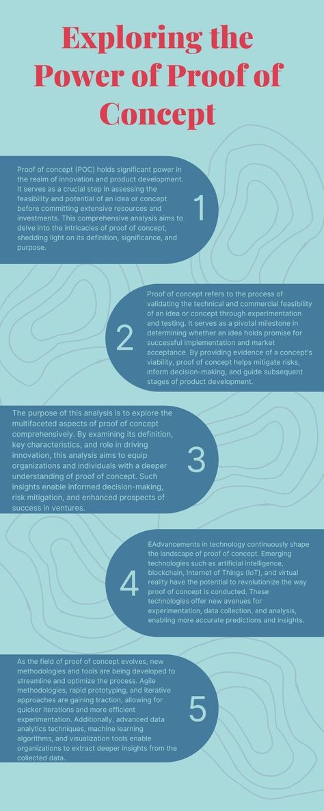 Proof of concept (POC) holds significant power in the realm of innovation and product development. It serves as a crucial step in assessing the feasibility and potential of an idea or concept before committing extensive resources and investments. This comprehensive analysis aims to delve into the intricacies of proof of concept, shedding light on its definition, significance, and purpose. Proof Of Concept, Success Criteria, Future Trends, Emerging Technology, Product Development, Data Collection, Renewable Energy, Decision Making, Time Management