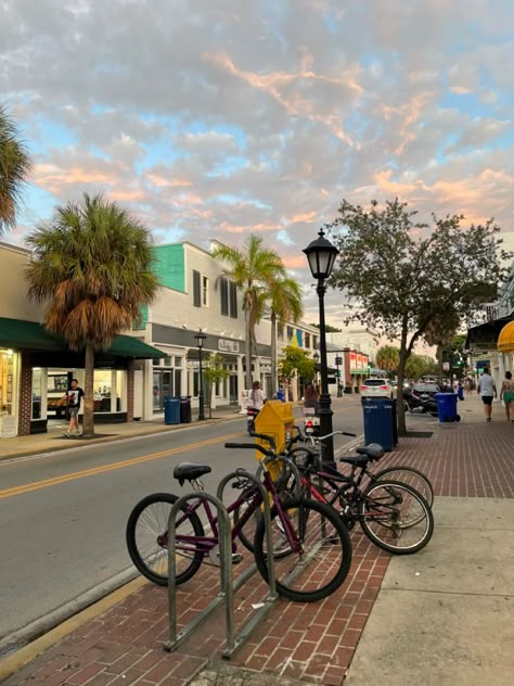 Florida Neighborhood Aesthetic, Coastal Beach Town, Florida Lifestyle Aesthetic, Florida Living Aesthetic, Florida Astethic, Florida Life Aesthetic, South Florida Aesthetic, Flordia Keys, Key West Florida Aesthetic