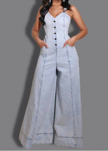 Jumpsuits Jeans, Denim Jumpsuits, Rompers Online, Loose Clothing, Denim Dresses, Jumpsuit Pattern, Jumpsuit Online, Evening Cocktail, Loose Outfit