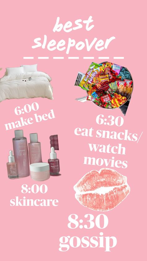 #sleepover #girlie #preppy Sleepover Stuff To Bring, What To Bring To A Sleepover, Preppy Sleepover Ideas, Sleepover Essentials, Eat Snacks, Things To Do At A Sleepover, School Life, How To Make Bed, Movies To Watch