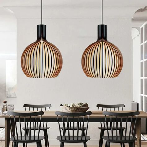 PENDANT LIGHTS – lighting-forest Light Lamp Design, Asian Bedroom, Birdcage Chandelier, Wicker Lamp Shade, Wooden Pendant Light, Mountain Chalet, Black Light Fixture, Rattan Lamp, Wooden Pendant Lighting