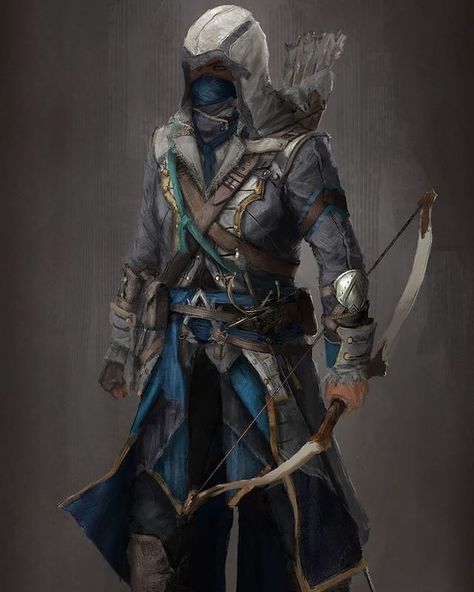 Edo Vittorio no Instagram: “#assassinscreed #assassinscreed2 #assassinscreedbrotherhood #assassinscreedrevelations #ezioauditore #italy #ubisoft #assassinscreed3…” Assassins Creed Artwork, 3d Karakter, Illustration Fantasy, Assassins Creed Art, Heroic Fantasy, Bow And Arrow, Dungeons And Dragons Characters, Fantasy Male, Assassin’s Creed