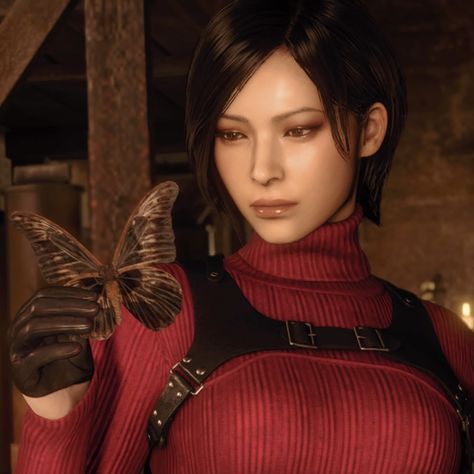 Ada Resident Evil, Resident Evil Collection, Resident Evil 4, Ada Wong, Separate Ways, Video Game Characters, Resident Evil, Game Character, Lady In Red