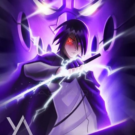 Uchiha Sasuke, Anime Character, Naruto, Deviantart, Purple, Anime