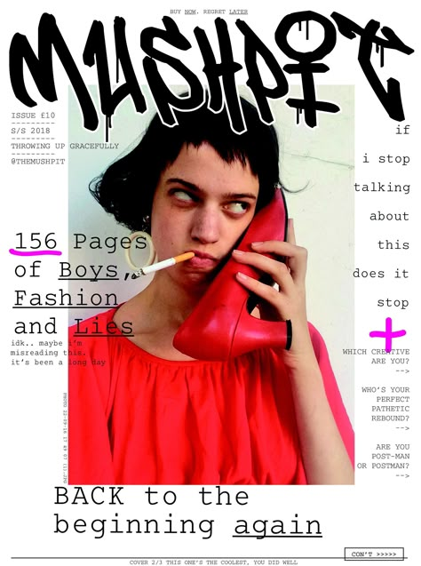 Mushpit | Satirical Feminist Magazine | Award-winning Consumer Magazines | D&AD Feminist Magazine, Fashion Editorial Layout, Human Instincts, Newspaper Design, Its Nice That, Editorial Layout, Magazine Layout, A Magazine, Design Digital