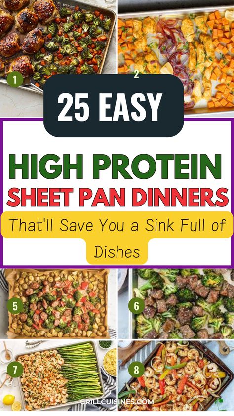 Easy Meal Prep Meals For The Week, Healthy Carb Dinner Recipes, Healthy Pan Dinners, Macro Friendly One Pan Meals, 1 Pan Healthy Meals, Easy Low Prep Dinner, Easy Meals Under 500 Cal, Easy Healthy Prep Meals, Easy Protein And Veggie Meals