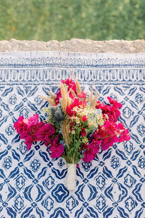 Bougainvillea Bouquet, Sailboat Wedding, Bougainvillea Wedding, Riviera Wedding, Wedding In Greece, Backyard House, Wedding Party Ideas, Planning Inspiration, Greece Wedding