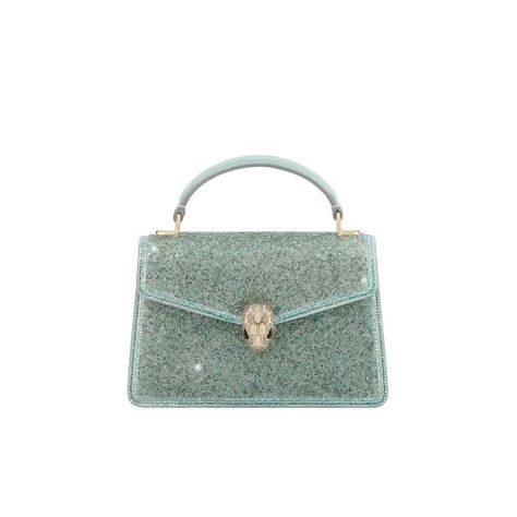 Serpenti Forever Mini top handle bag 293889 | Bulgari Bvlgari Bag, Bvlgari Clutch, Small Designer Bags, Bulgari Serpenti Forever Bag, Bvlgari Serpenti Forever Bag, Bulgari Bag, Metal Tags, Aquamarine Crystal, Natural Latex